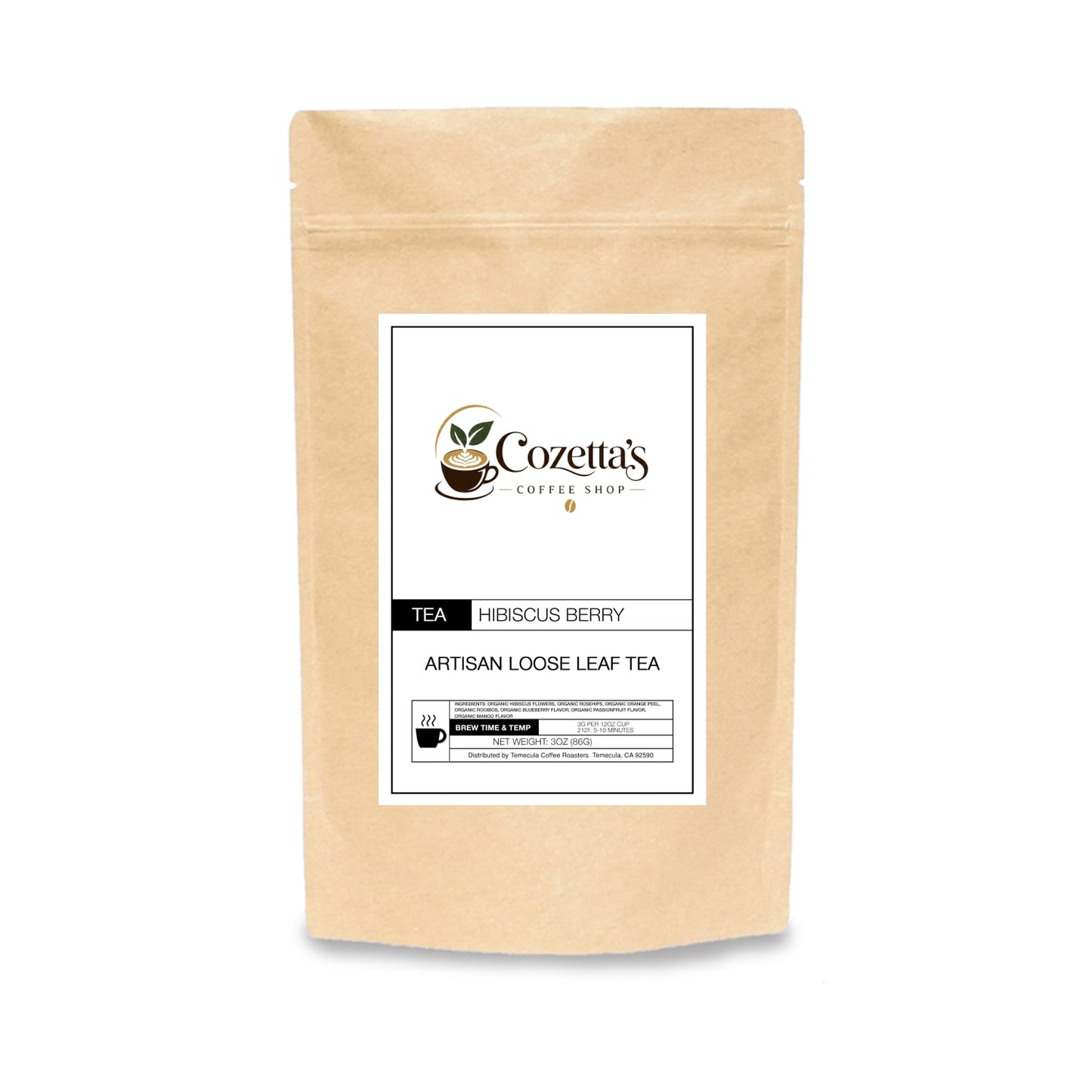 Té de frutos rojos e hibisco